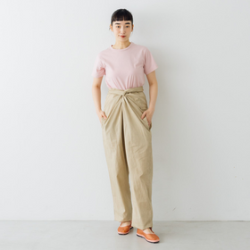 COSMIC WONDER Wrapped pants -泥染-