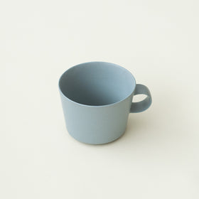 yumiko iihoshi porcelain unjour cup smoke blue