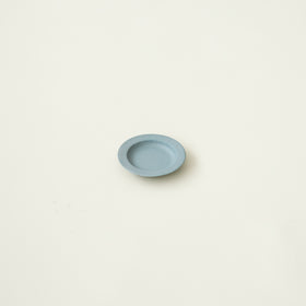 yumiko iihoshi porcelain unjour plate smoke blue