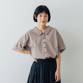 くらすこと +to 風がぬける、リラックスブラウス
