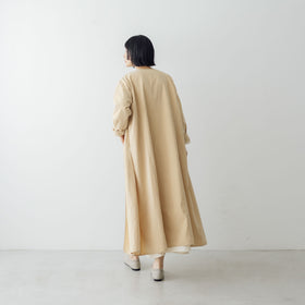 Yoli Cotton long simple coat