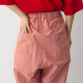 atelier naruse コットンタックパンツ