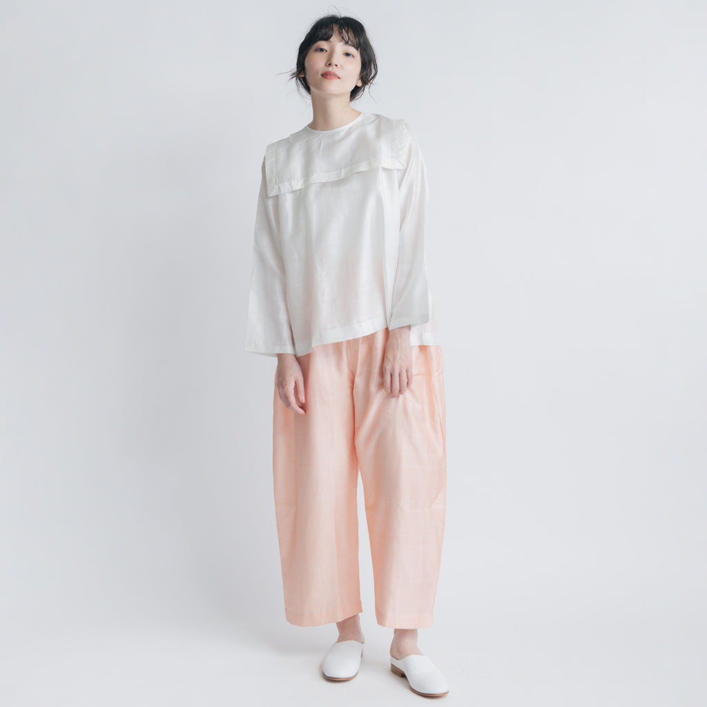 BUNON バックボタンセーラーブラウス