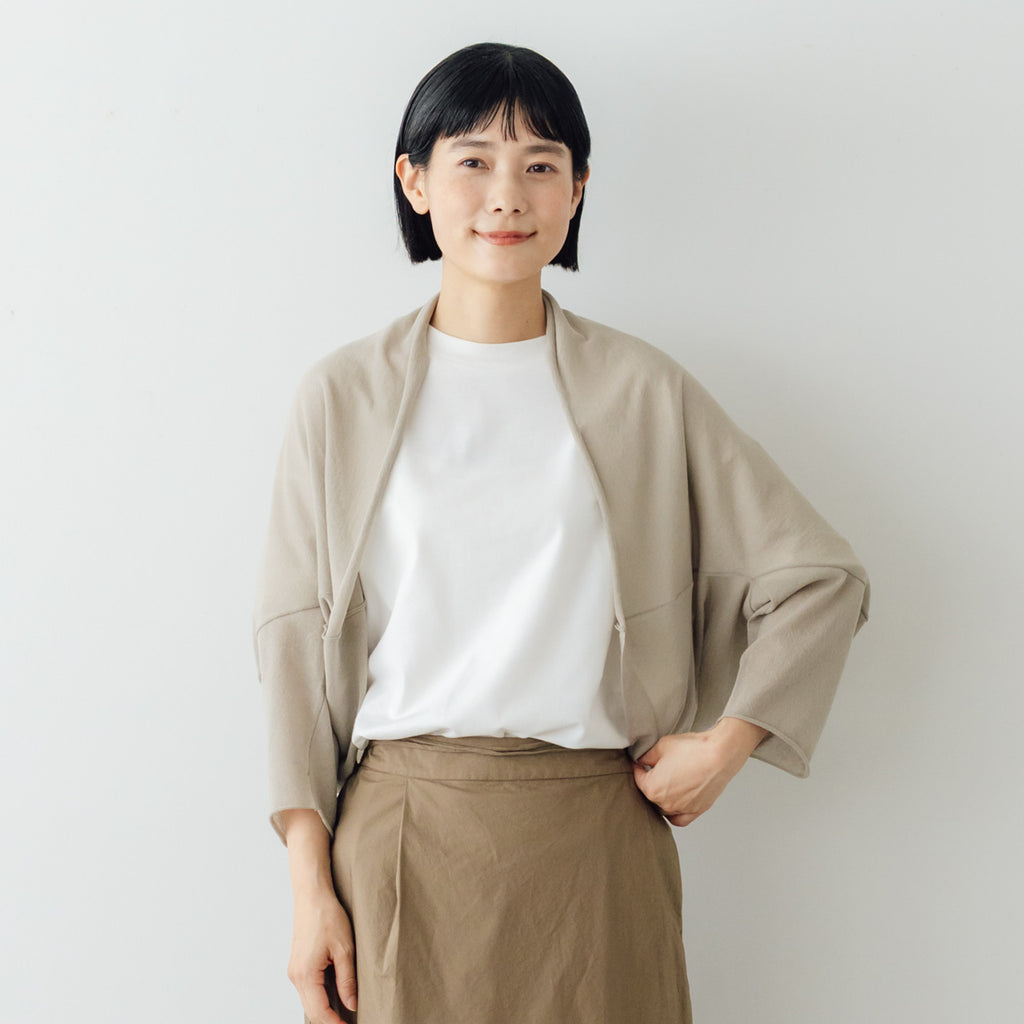 evam eva コットンボレロ