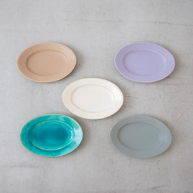 Awabi ware オーバル皿 S［一部期間限定販売］