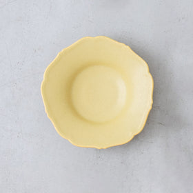 Awabi ware 輪花中深皿［一部期間限定販売］