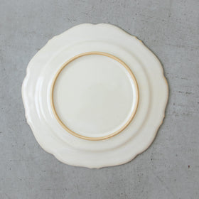 Awabi ware 輪花平皿［期間限定販売］