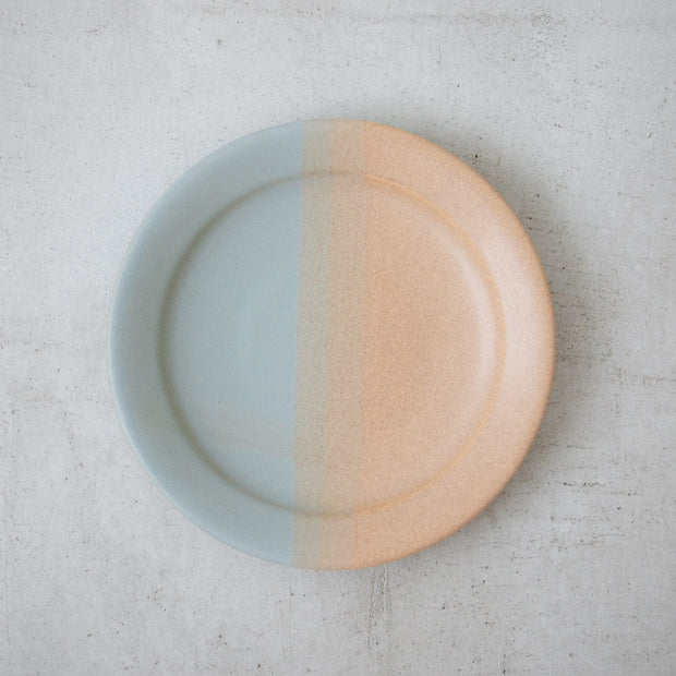 Awabi ware 二彩８寸平皿［期間限定販売］