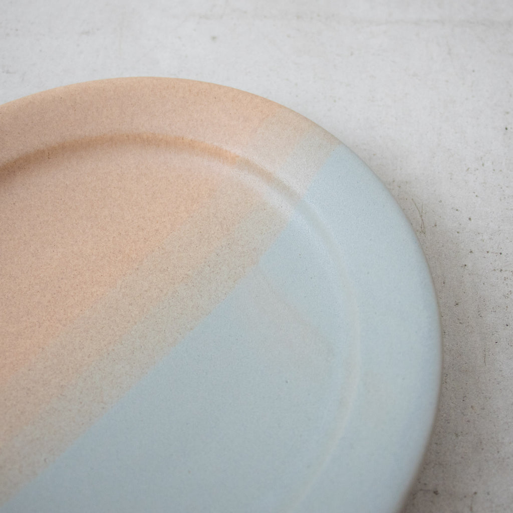 Awabi ware 二彩８寸平皿［期間限定販売］