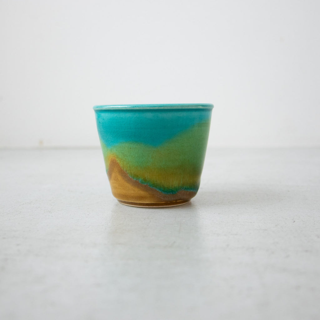 Awabi ware 二彩蕎麦猪口・大［期間限定販売］