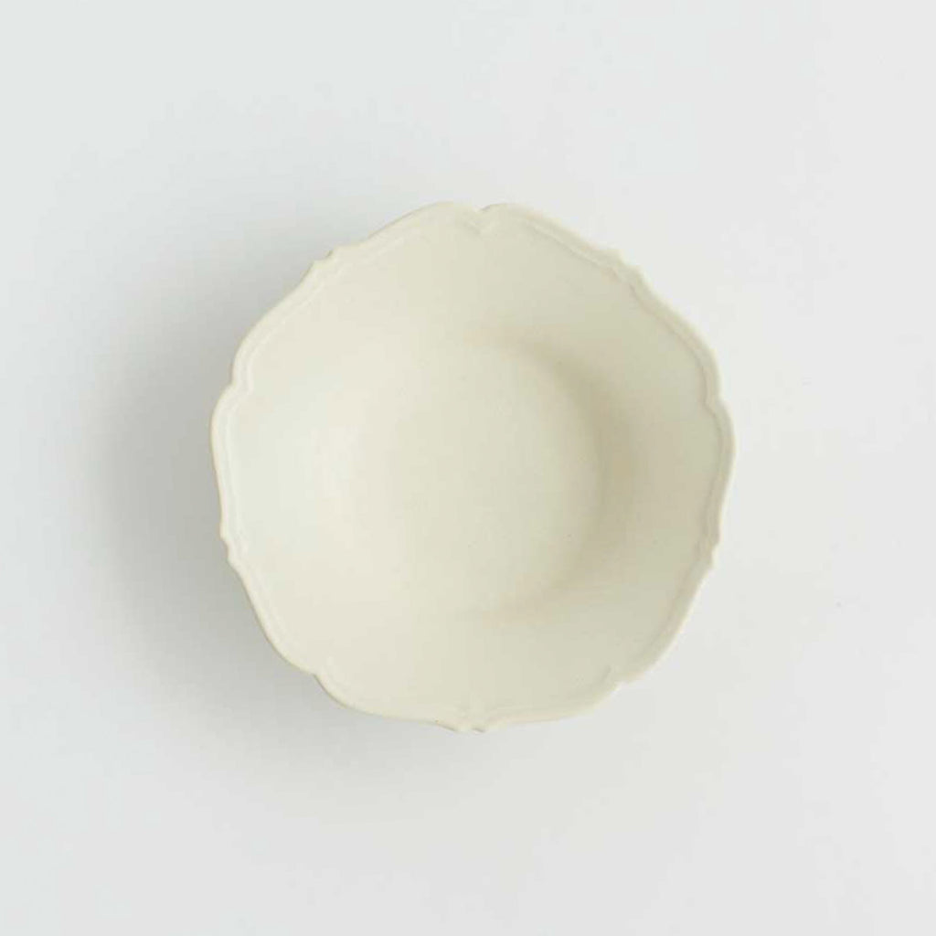 Awabi ware 輪花中深皿［一部期間限定販売］
