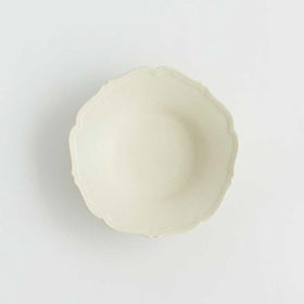 Awabi ware 輪花中深皿［一部期間限定販売］