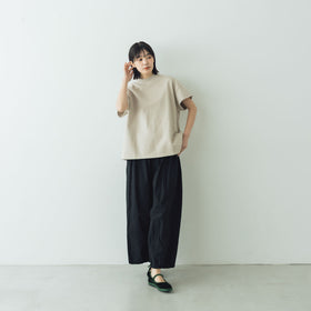comm. arch. エアースピンド コットン モック ショートスリーブTシャツ