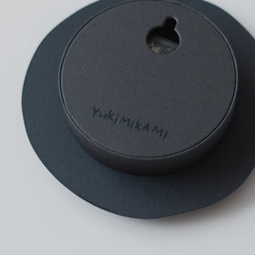 ' Spot ' wall clock Yuki MIKAMI × 岩㟢紙器
