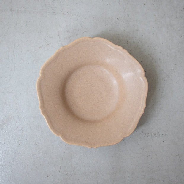 Awabi ware 輪花中深皿［一部期間限定販売］