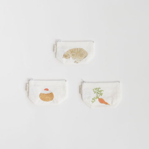 fog linen work isabelle boinot  ミニポーチ