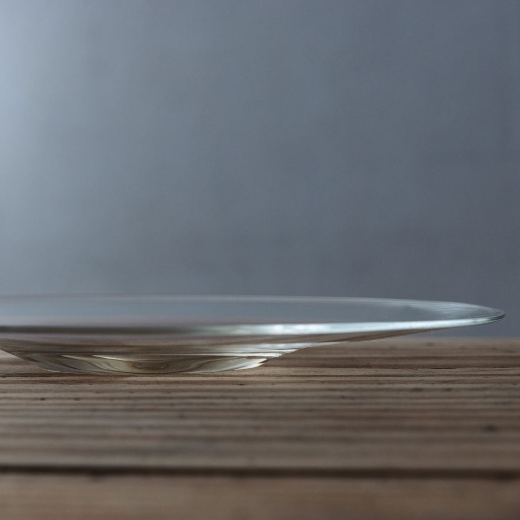 WASHIZUKA GLASS STUDIO dish clear