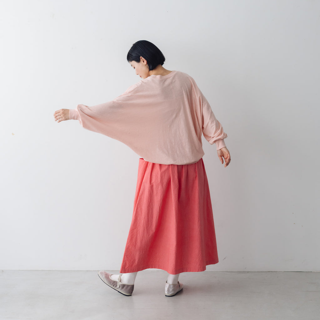 atelier naruse コットンスラブバルーンカットソー