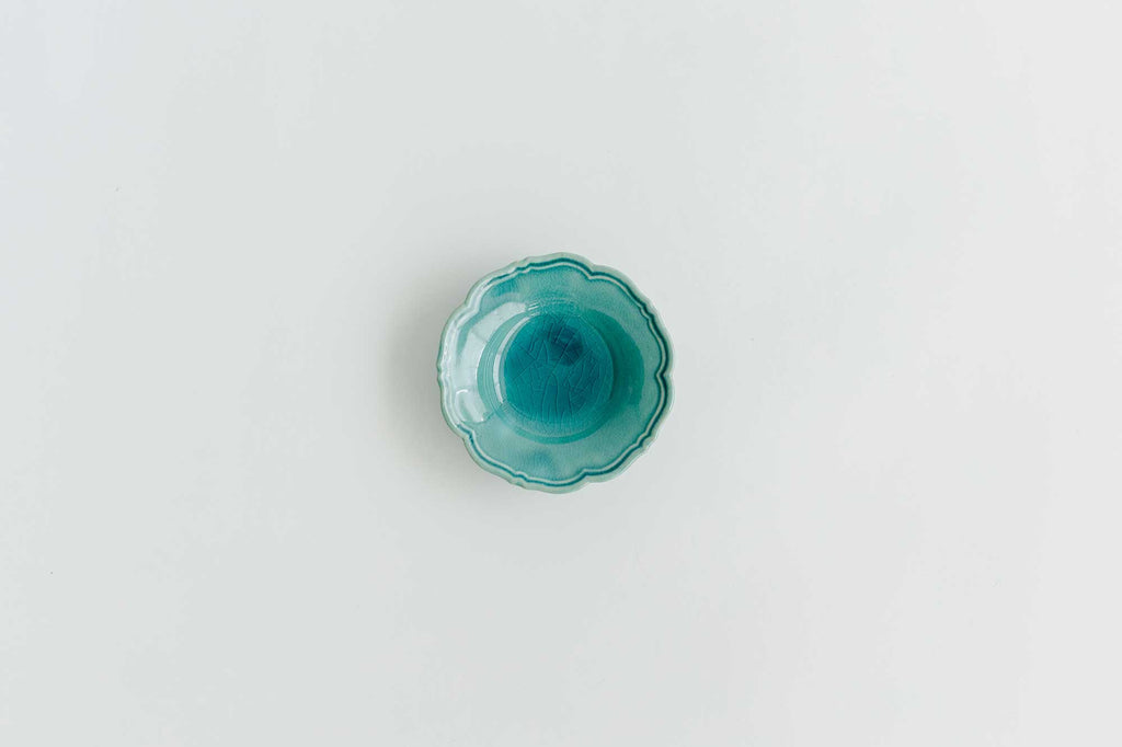 Awabi ware 輪花皿 S［一部期間限定販売］
