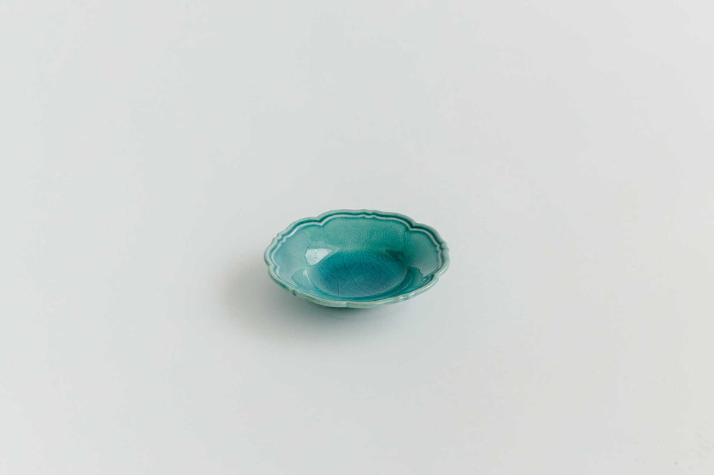 Awabi ware 輪花皿 S［一部期間限定販売］
