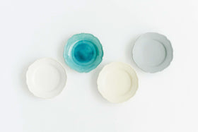 Awabi ware 輪花皿 M［一部期間限定販売］